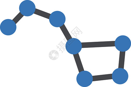 晶体风险原子警告向量载体符号标志电子化学键分子键背景图片