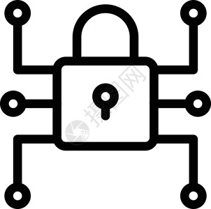 私有的安全防火墙技术警卫隐私犯罪挂锁钥匙网络密码背景图片