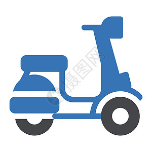 自行车驾驶摩托车黑色插图绘画艺术发动机速度车辆送货背景图片