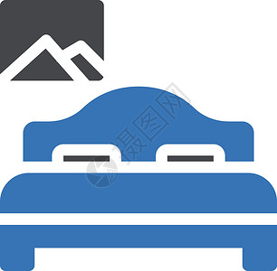 家具白色休息旅馆床垫就寝酒店房间时间服务枕头背景图片
