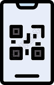 移动移动电话正方形数据代码技术网络网页互联网浏览器扫描网站背景图片