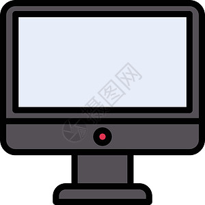 屏幕插图电脑电视互联网技术桌面监视器视频展示黑色背景图片