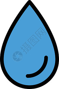 水生态天气插图斑点白色雨滴销售黑色液体环境背景图片
