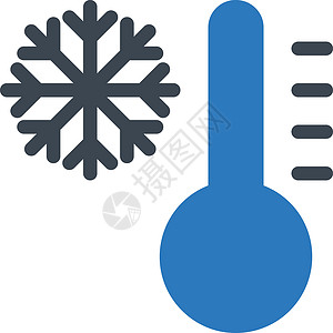 温度温度计气候插图季节摄氏度气象天气预报图标标识背景图片