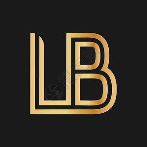 提单L和B的大写字母L和B 用于设计图片