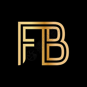 高炉上写字母F和B的大写字母F和B设计图片