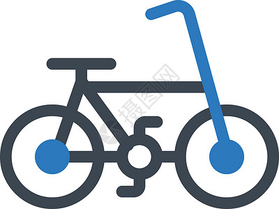 自行车运动插图活动旅行黑色车轮运输速度背景图片