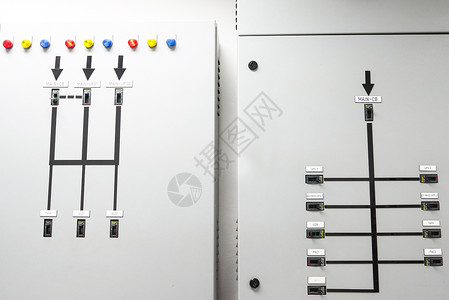 主配电板 从构建控制电源故障安全木板开关柜控制板工业工厂电气电压建筑技术背景图片