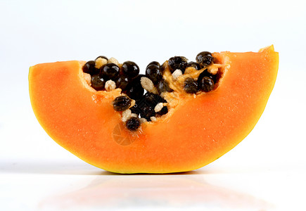 死活存量照片情调点数木瓜种子橙子水果植物食物热带甜点背景