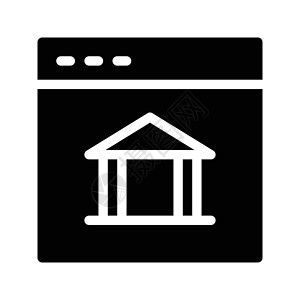 银行业银行插图电话展示手机屏幕技术网页金融购物背景图片