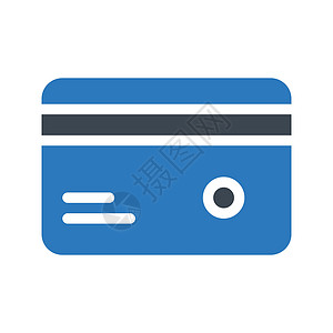 卡片电子银行账单订金柜员机塑料办理借方报酬销售背景图片