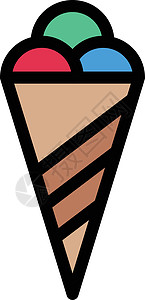 冰淇淋食物插图奶油白色标识奶油状巧克力艺术甜点胡扯背景图片