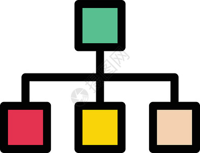 联系用户标识白色办公桌图表金字塔团队插图经理制度背景图片