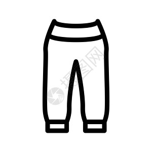 瘦骨嶙峋纯度牛仔裤收藏口袋透明度服饰插图男人女性服装衣服插画