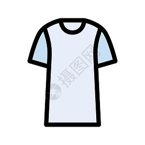 服装男人衣服运动袖子店铺纺织品圆形男性衬衫插图背景图片