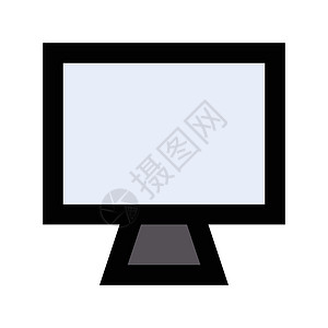 屏幕电脑工具商业电子展示监视器视频液体技术插图背景图片