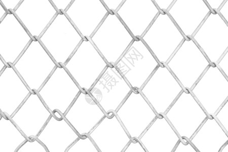钢丝网监狱安全柔性曲线工业黑色金属妈妈网格白色背景图片
