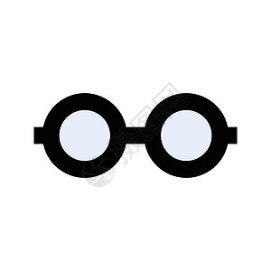 护目镜医疗圆形插画眼睛光学图片图标眼镜黑眼镜风镜背景图片