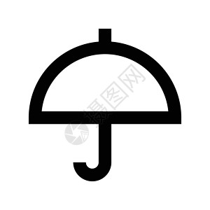 保护阳伞旅行插图下雨游客保险天气气象棕色配饰背景图片