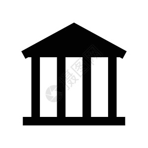 财务建筑建筑学插图银行业贷款投资柱子金融法院商业背景图片