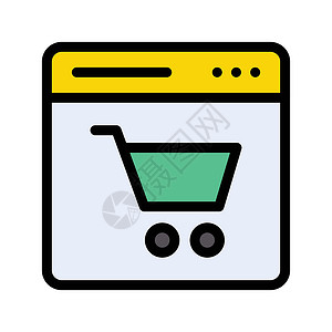 购物商业网页网络卡片销售市场金融插图店铺电子商务背景图片