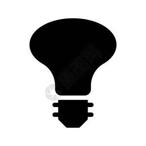 blub 灯泡力量活力创新黑色解决方案发明插图照明技术背景图片