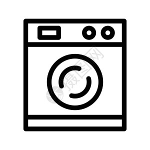机器机榨汁机酒店插图机器电子家务标识洗衣房电气洗衣店背景图片