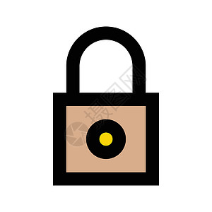 私有的密码白色钥匙安全代码锁孔秘密网络隐私插图背景图片