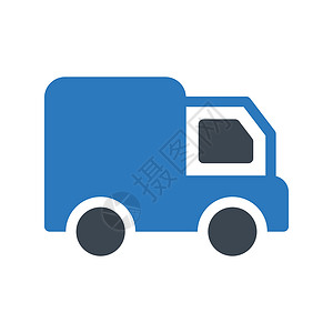 卡车互联网汽车货车速度货物服务导游网站送货插图背景图片