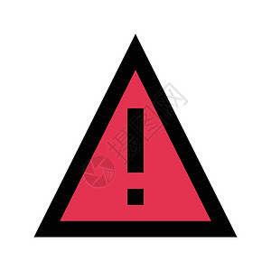 警告网络交通危险按钮警报安全冒险注意力三角形风险背景图片