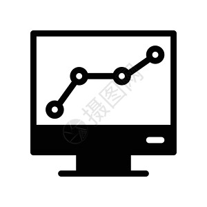 图表图数据统计网络电脑技术电子插图监视器展示笔记本背景图片