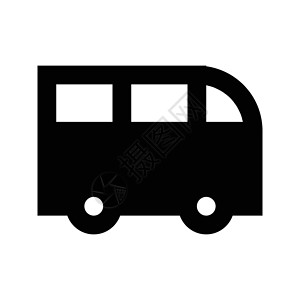 公共汽车总线安全字形教育旅行汽车运输车辆插图学习知识背景图片