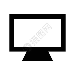 屏幕技术电脑视频桌面商业电子黑色插图展示互联网背景图片