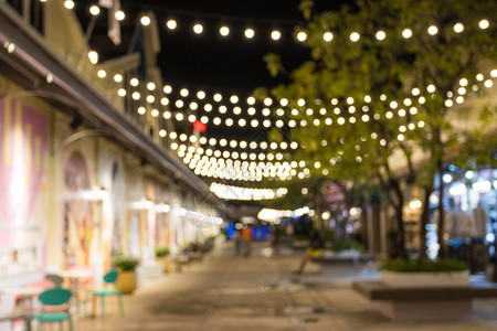 餐厅和市场夜总会的抽象模糊形象 片名背景城市庆典街道生活酒吧节日背景图片