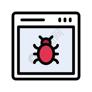 记号艾滋病毒病毒浏览器放大镜技术调试器软件编码代码安全程序互联网设计图片