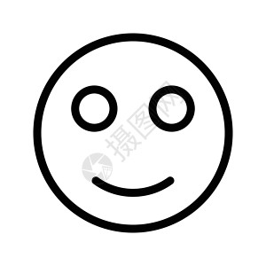 脸面情感表情按钮喜悦插图微笑符号卡通片圆圈快乐背景图片