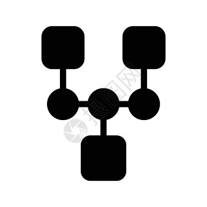 联系白色团体等级团队图表流动流程图插图公司金字塔背景图片