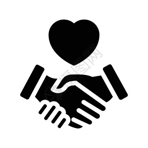爱的握手素材约会日期白色问候语标识帮助插图协议联盟合作合伙关心插画