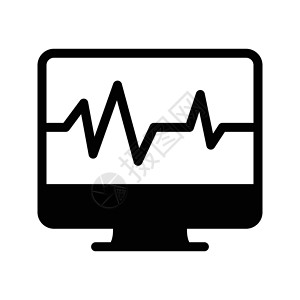 打医院速度心脏病学压力电子产品保健节拍展示插图健康高清图片