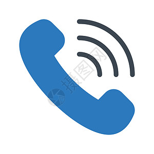 手机电话按钮商业圆形细胞插图拨号讲话求助技术网站背景图片