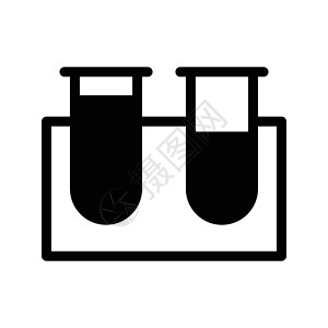 化学分析管子元素实验药店化学品化学医疗设计液体工业分析插画