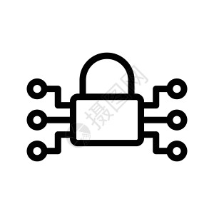 分享钥匙密码专用隐私互联网秘密商业服务器锁孔数码背景图片