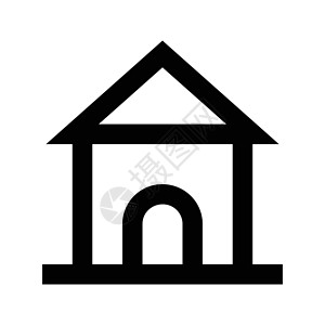 家居建筑财产主页互联网网站网络手势建造小屋插图背景图片