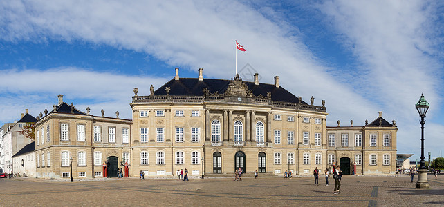 丹麦罗森堡宫哥本哈根Amalienborg宫背景