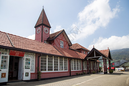 杰沃斯里兰卡邮局旅行高地建筑学历史办公室街道建筑房子历史性邮政背景