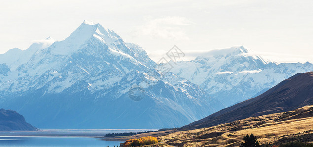 新西兰的美景照片游记博主世界旅行护照明信片旅游背景图片