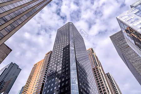 曼哈顿第五大道熨斗大厦纽约人寿大楼高清图片