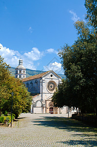 意大利佛萨诺瓦修道院 意大利早期哥特风格的好例子高清图片