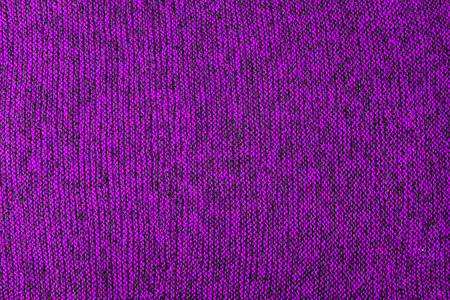 紫色和黑色混合针织纹理和平坦的背景背景图片