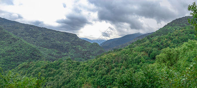 保加利亚罗多波山脉悬崖建筑森林旅游历史民族假期旅行木头爬坡背景图片